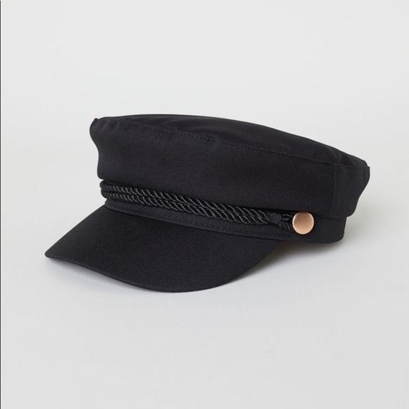 H&M Accessories - Black H&M Captain’s Cap